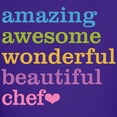 thumbnail image 3 of CafePress - Amazing Chef T Shirt - Dark T-Shirt Kids XS-XL, 3 of 4