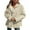 White, variant on SHEWIN Women's Puffer Jacket Button Down Quilted Jacket Casual Winter Open Front Lightweight Diamond Coat Outwear Cardigan