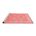thumbnail image 2 of Ahgly Company Machine Washable Indoor Rectangle Abstract Red Modern Area Rugs, 2' x 5', 2 of 4