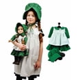 thumbnail image 2 of The Queen's Treasures Child's Apron & Prairie Bonnet & 3pc 18 inch Doll Outfit, 2 of 11
