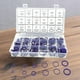 thumbnail image 4 of Kit surtido de arandelas de junta tórica de sello de goma púrpura de 270 piezas con accesorios de caja, 4 of 9