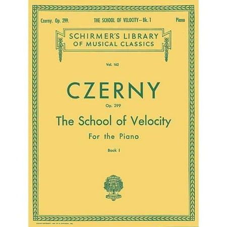 School of Velocity, Op. 299: Book 1, Sheet Music