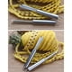 thumbnail image 3 of BRIGHTFUFU 4pcs pelador de piña tenedor cortador de pelado de acero inoxidable pelador de piña removedor de ojos de piña cortador de fruta para cocina casera, 3 of 7