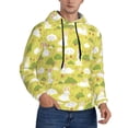 thumbnail image 2 of Salouo Easter Bunny Pattern Men's Fall Hoodie Sweatshirt,Sport Hoodie with Pockets for Men Pullover Casual Hooded Sweatshirt-Large, 2 of 7