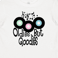 thumbnail image 4 of Inktastic Oldies but Goodies Records and Music Notes Boys or Girls Baby T-Shirt, 4 of 5