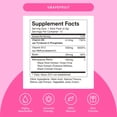 thumbnail image 3 of Mixhers Extra Strength Hertime PMS+ Hormone Balance for Women - Peony Roots - Supplement for Women - 15 Drink Packets - Sugar Free - Grapefruit, 3 of 6