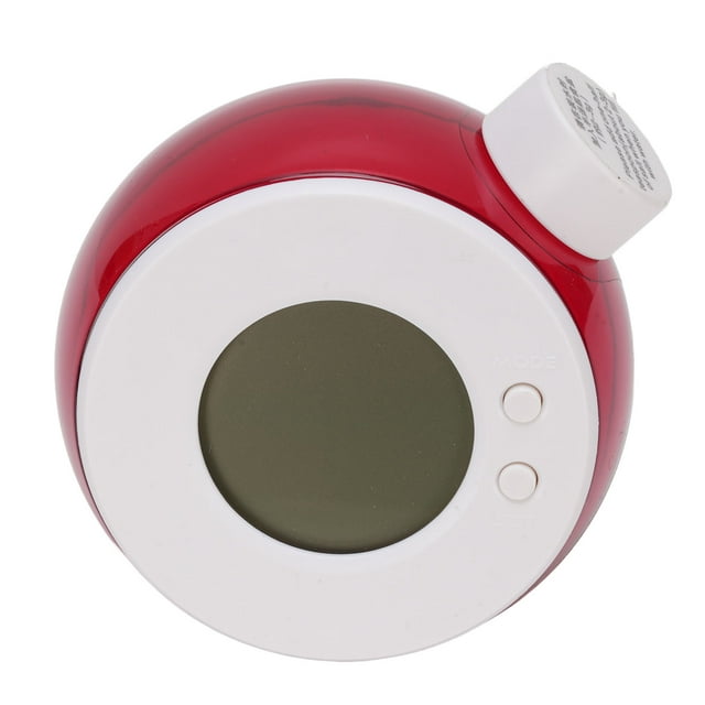 Reloj De Energía De Agua Tranquila, Transmisión De Material De ABS De Larga Duración, Exhibición Transparente, Alarma Digital LED Creativo Para El Dormitorio De La Cocina Del