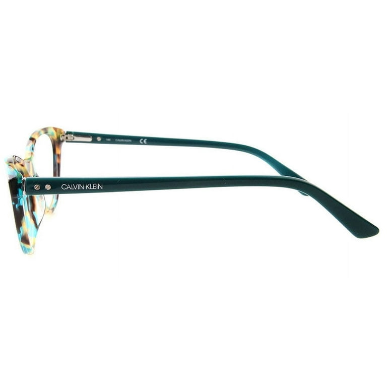 Calvin Klein CK20506 Full Rim Cat-Eye Turquoise Tortoise