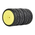 thumbnail image 2 of 4pcs 1/10 Rubber Tire Remote Control Racing Car for WLtoys 144001 124018 124019 Yellow, 2 of 6