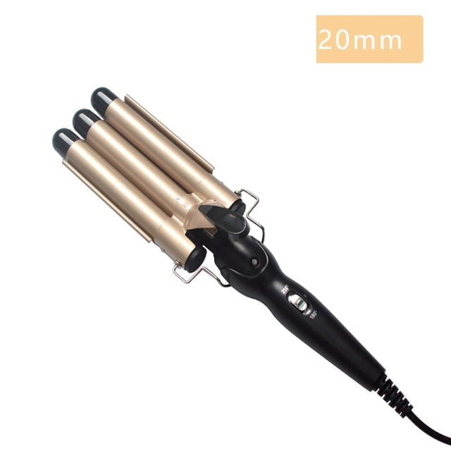 rol technisch suiker Professional Hair Tools Curling Iron Ceramic Triple Barrel Hair Styler Hair  Waver Styling Tools Hair Curlers Electric Curling, Suitable for Any hair  Type, 20mm-32mm - Walmart.com