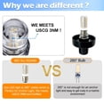 thumbnail image 3 of Anchor Light Young Marine, LED blanco de 3 nm, 12-24 V, para barco, 3 of 8