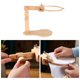 thumbnail image 1 of Soporte de Bordado, Soporte de Aro de Puntada Cruzada Ajustable, Herramienta de Soporte Bordado de Rotación de 360 ​​grados de Madera para Artesanía a Aro de 15cm Soledad Estante de punto de cruz, 1 of 10