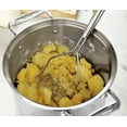 thumbnail image 3 of Agiferg Stainless Steel Wave Shape Potato Masher Tool, 3 of 8