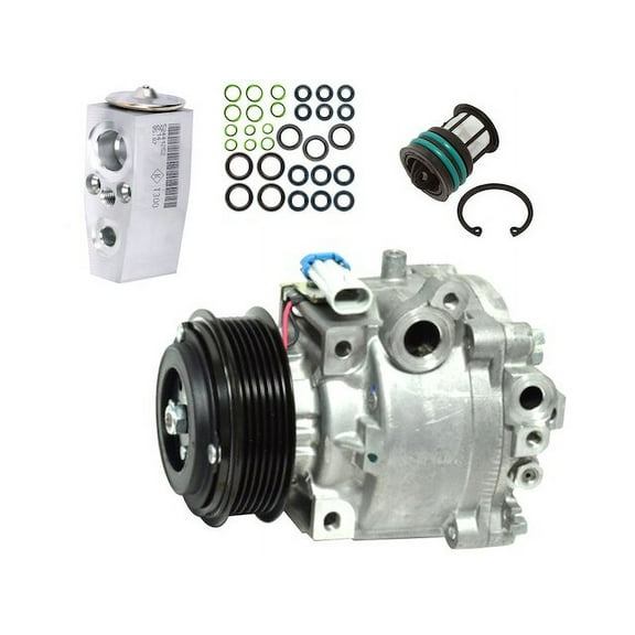 A/C Compressor Kit - Compatible with 2015 - 2020 Chevy Trax 1.4L 4-Cylinder 2016 2017 2018 2019