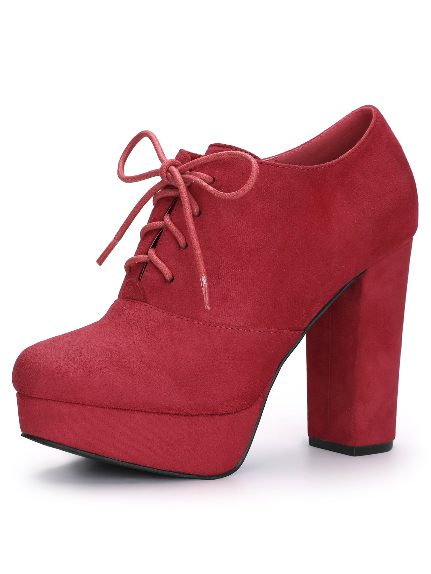 womens red bootie