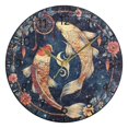thumbnail image 5 of YAZAOO Decorative Wall Clock Size：25cm Koi Dreams Design Pattern Clock, 5 of 10