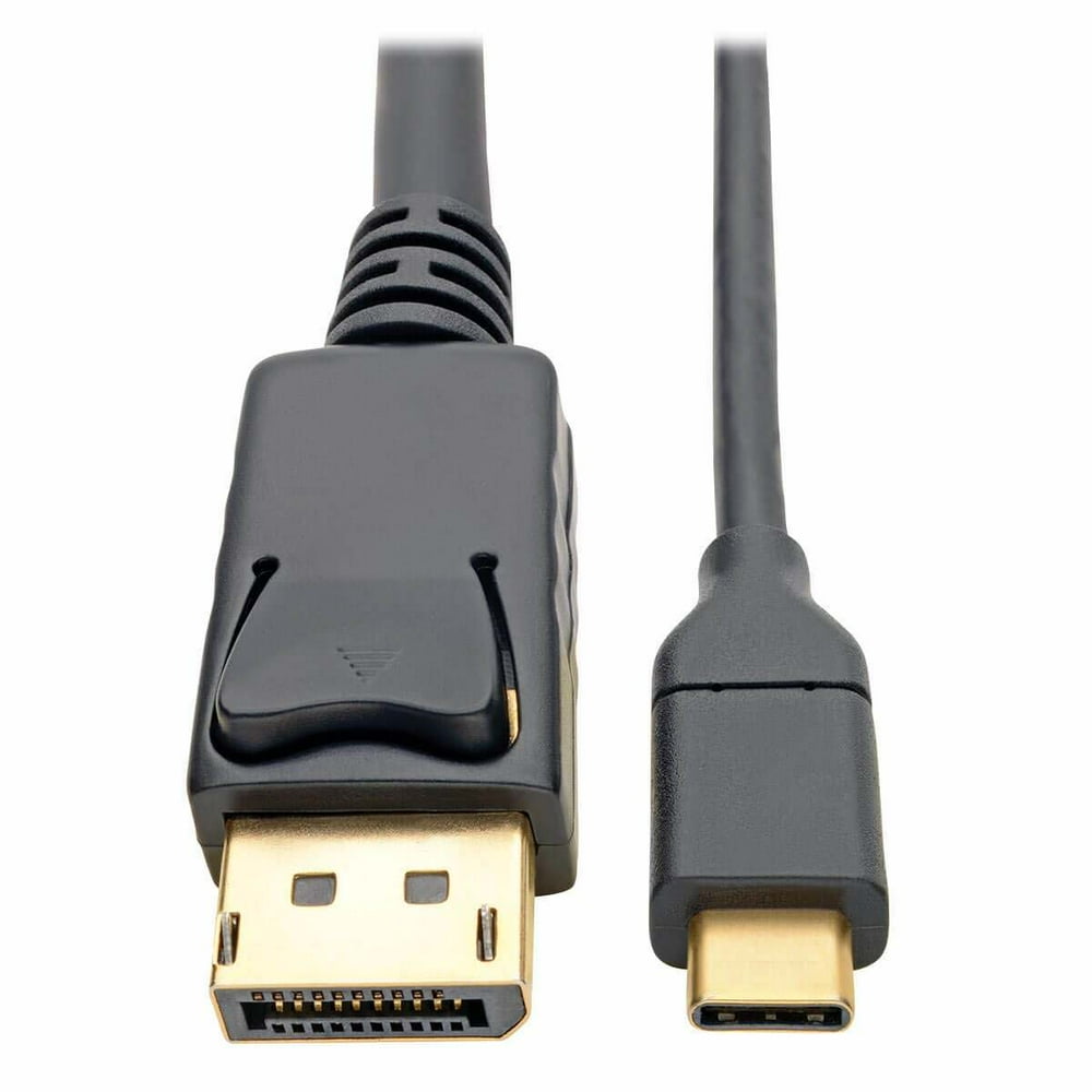 Tripp Lite USBC to DisplayPort Cable, 4K 60Hz, Thunderbolt 3, 3 ft.
