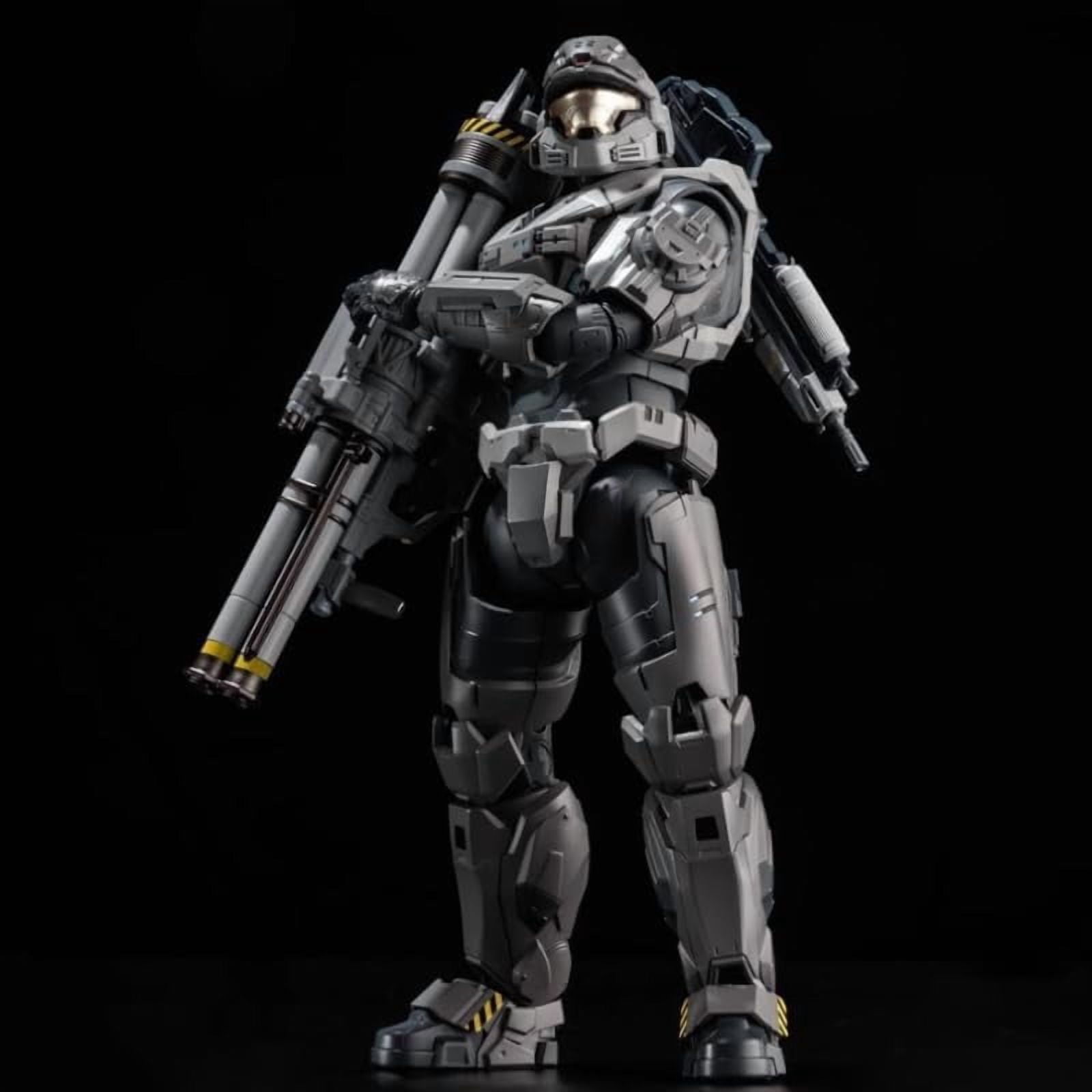 Spartan-B312 Figure Hold A Gun Movable Replacement Spartan-B312 Anime Figures 18cm/7.1inch Handmade PVC Cartoon Manga Game Character Craft Gift