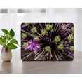 thumbnail image 5 of KSK KAISHEK Hard Shell Only for MacBook Air 13"( Retina Display, 2018 2019 2020 2021 2022) + Black Keyboard Cover Model A2337 m1 A2179 A1932, USB Type-C Purple series 0122, 5 of 5