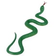thumbnail image 4 of 5X Simulation Soft Plastic Toy Snake Simulation Snake Rubber Tip Toy - Green, 4 of 7