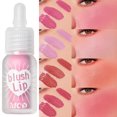 thumbnail image 5 of Matte Liquid Blush Velvet Blusher Orange Peach Face Pigment Lasting Beauty Brightening Natural Cheek Tint Cream Blush Makeup, 5 of 5