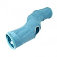 thumbnail image 1 of Cama interactiva plegable del juguete del túnel del gato con 4 agujeros de mirada para hurones Azul Yuyangstore Túnel de gato, 1 of 8