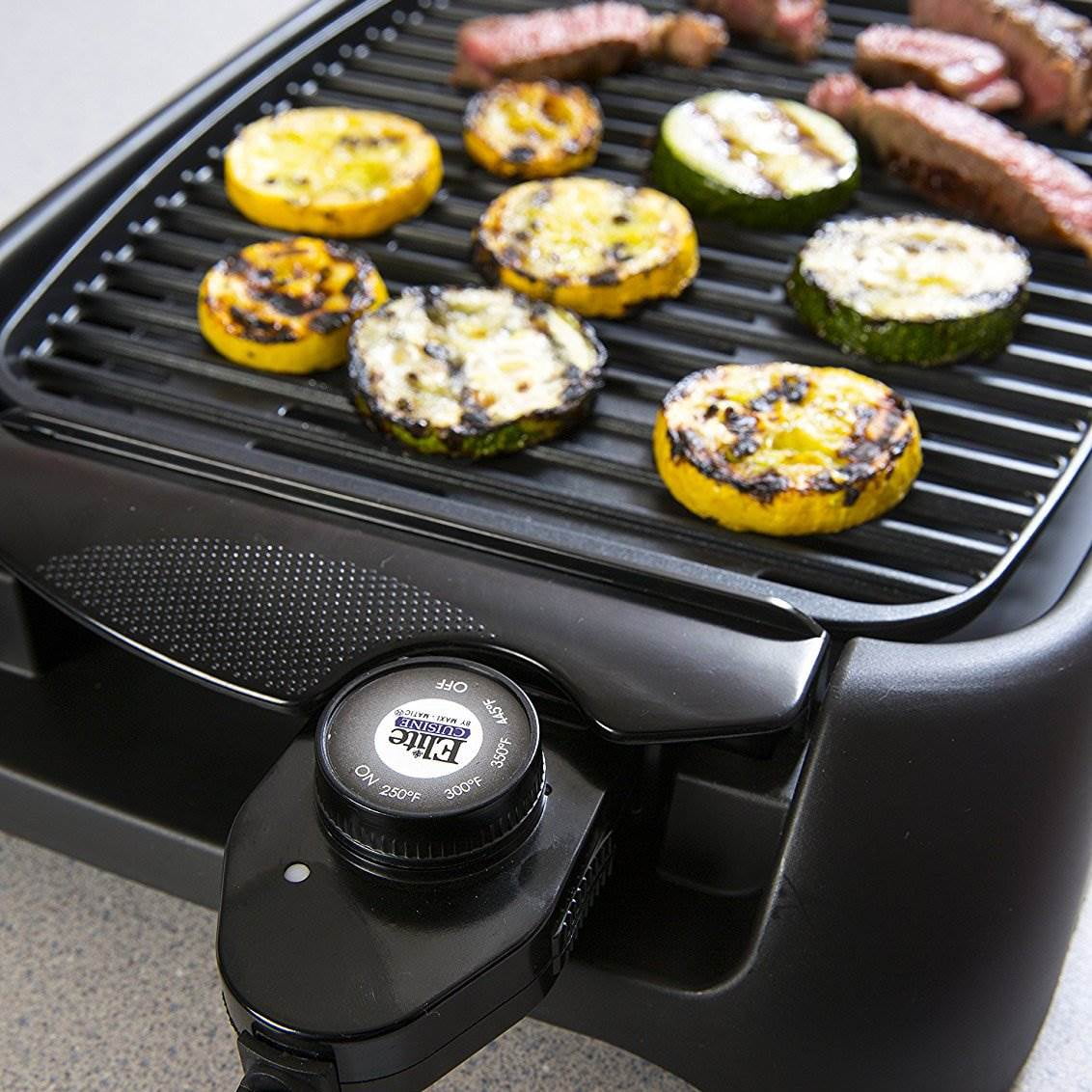 Elite cuisine 13 countertop indoor grill outlet