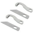 thumbnail image 1 of HLONK 4 Pcs Lames de Surjeteuse Ménagères Pièces de Rechange pour Machine de Surjeteuse, 1 of 6