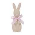 thumbnail image 1 of Figura de conejo de Pascua, adorno de escritorio, estatua decorativa de conejo de recuerdo 10 centímetros, 1 of 9