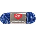 thumbnail image 2 of Red Heart With Love Yarn - Deep Blues, Multipack of 24, 2 of 2