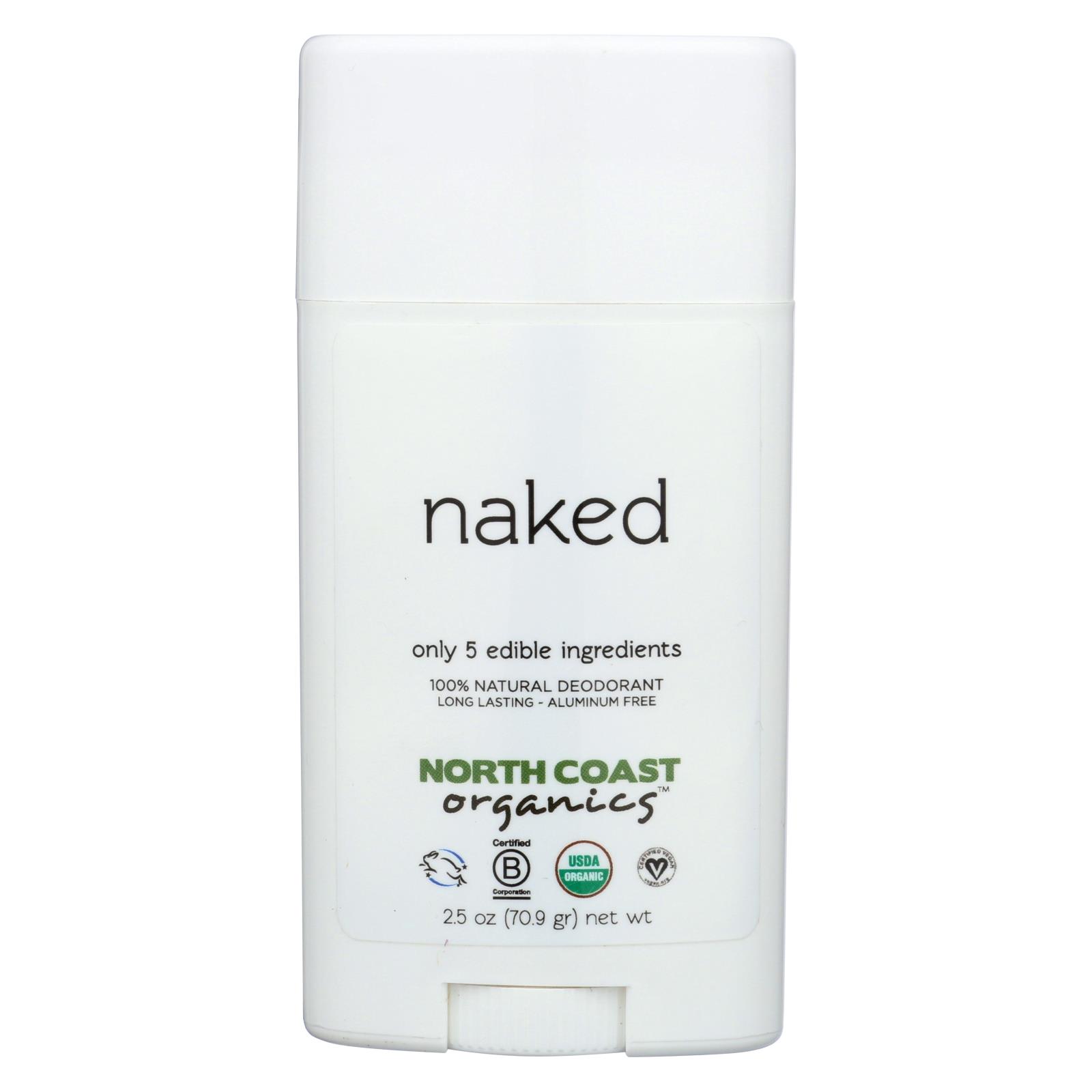 North Coast Organics Deodorant Naked Sensitive Skin 1 Each 2.5 Oz
