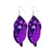 thumbnail image 4 of Pendientes para mujer, regalos para mujer, 9 piezas, de piel sintética, para San Valentín, con estampado en forma de S., 4 of 5