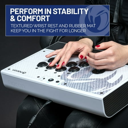 RIG - Nacon Daija Arcade Stick for PlayStation and PC - White
