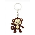 thumbnail image 1 of Lindo llavero de PVC, moda, creativo, dibujos animados, animal, colgante, llavero de metal, lindo llavero de animal, 1 of 1