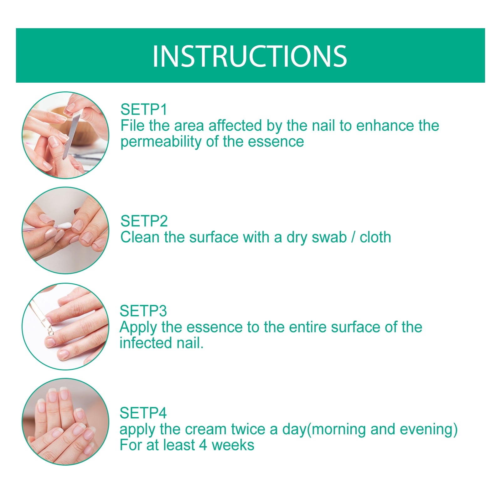 Alvantor Toenail Fungus Treatment for Damaged Nails, Moisturizing & Brightening Serum for Hands, Feet & Toenails, 0.34fl oz