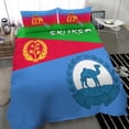 thumbnail image 2 of Eritrea Juego de Cama Bandera 02 Lt13, 2 of 4