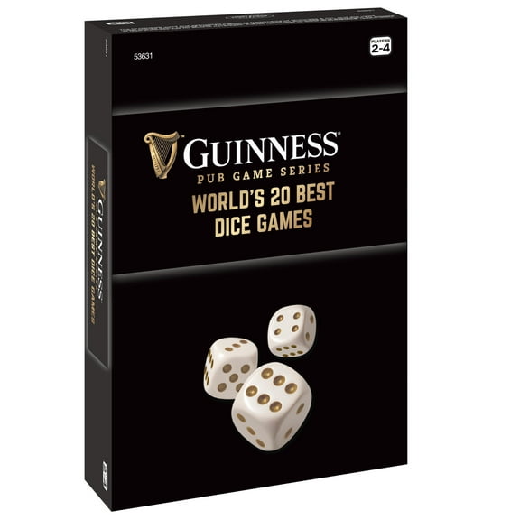 Front Porch Classics, Guinness Pub Games Series World's 20 Best Dice Games, Traditional Pub Dice Game Officially Licensed by The Makers of Guinness Stout Beer