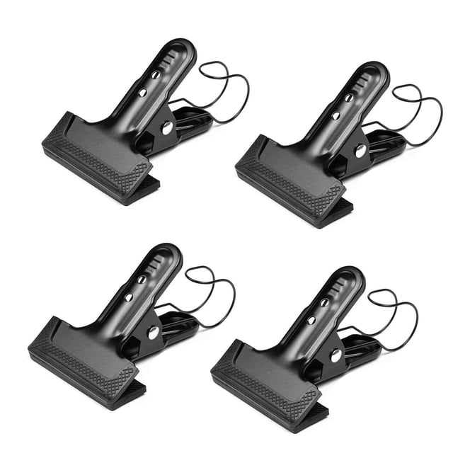 Pinzas de resorte KAGYOKU para fondos fotográficos, paquete de 4