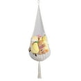 thumbnail image 2 of Yesbay Stuffed Animal Net with Hook Cotton Rope Hand Woven Light String Luminous Decoration Strong Plush Toy Wall And Ceiling Hanging Mesh Home Organizer, 2 of 7