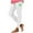 A White, variant on Womens Leggings High Waist Buttery Soft Tummy Control Printed Yoga Pants Running St Patricks Day Pattern Stretch Workout Activewear