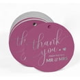 thumbnail image 2 of Inkdotpot Silver Foil Paper Hang Tags Thank You From The New Wedding Favor Tags 100 Pieces, 2 of 6