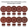 thumbnail image 2 of Sanding Discs, 80 Pieces Sanding Discs 125mm Sanding Paper Sanding Disc for Random Orbit Sander 10 * P40 / P80 / P100 / P120 / P240 / P400, 5 * P800 /, 2 of 5