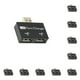 thumbnail image 3 of Inteprter USB2.0 Splitter de alta velocidad Hub Adaptador doble Práctico Conector convertidor de energía Accesorios de computadora Negro Negro 10Conjunto, 3 of 6