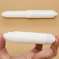 thumbnail image 3 of Support de Rouleau de Toilette en Plastique Blanc de Rechange, 3 of 5