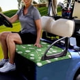thumbnail image 2 of Garronmavis Golf Clubs Golf Cart Seat Covers Universal Fit All Club Car Stay Cool Seat Towel Blanket 50 x 31 Inches Golf Cart Accessories Sports Outdoors Decor, 2 of 5