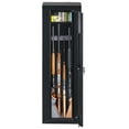 Sentinel 10 Gun Security with Key Lock, Black, 53" x 17.25" x