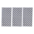thumbnail image 2 of Marcadores de puntos de referencia de escaneo 3D lámina adhesiva confiable marcadores de reflexión difusa PET 150 piezas mantienen la alineación altamente reflectante para ANGGREK Otros, 2 of 8