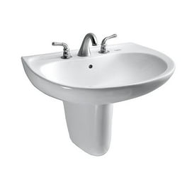 TOTO Prominence Shroud Pedestal in Cotton White TOTO Prominence Shroud Pedestal in Cotton White