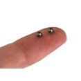 thumbnail image 2 of Tuercas de seguridad con forma de diapasón, de acero inoxidable, de teca (paquete de 6), 2 of 3