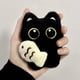 thumbnail image 4 of Llavero de Peluche Novelty, Diseño de Animales Tiernos, Tela de Vellón Suave, con Detalles Bordados, Costuras Reforzadas, para Llaves, Mochilas, Paquetes de Regalo, 4 of 6